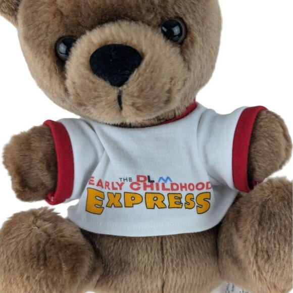 McGraw-Hill Teddy Bear Hand Puppet Early DLM Childhood Express Shirt Lot Vintage - Picture 4 of 9